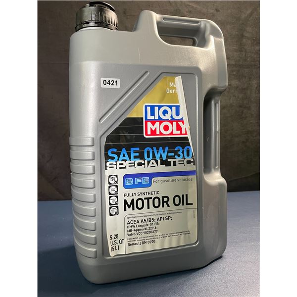 5L Jug of Liqui Moly SAE 0W-30 Special Tec Fully Synthetic Motor Oil - Brand New