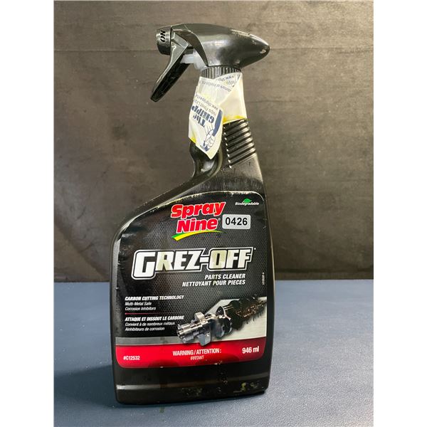 Spray Nine Grez-Off Parts Cleaner Spray (946ml) Multi-Metal Safe - New