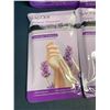 Image 2 : 6-Pack Sadoer Natural Lavender Essence Moisturizing Hand Masks - For Delicate/Smooth Skin - New