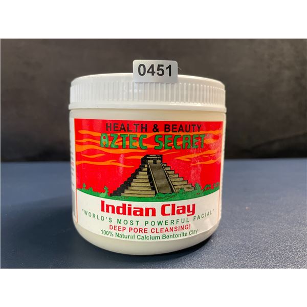 Aztec Secret Indian Healing Clay - Deep Pore Cleansing Facial & Body Mask (1LB tub) - New