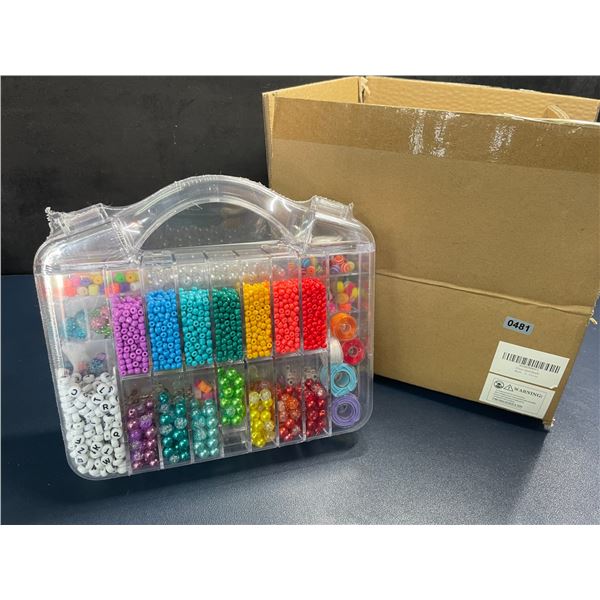 Ultimate Bead Kit/Jewelry Making Kit - Includes Huge Assortment of Beads & Jewelry String - New!