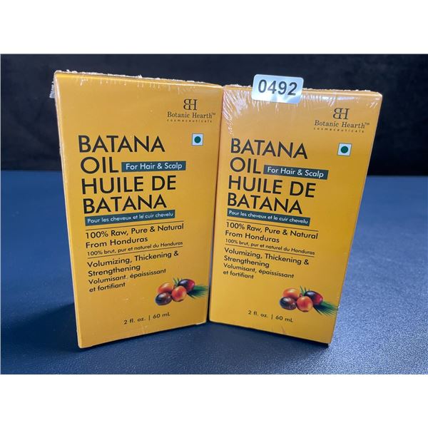 2 Boxes Botanic Hearth Batana Oil for Hair & Scalp (60ml) Volumizing, Thickening, & Strengthening
