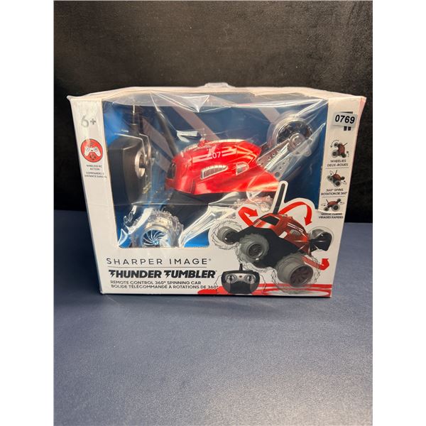 Sharper Image Thunder Tumbler 360 Degree Spinning RC Car - New