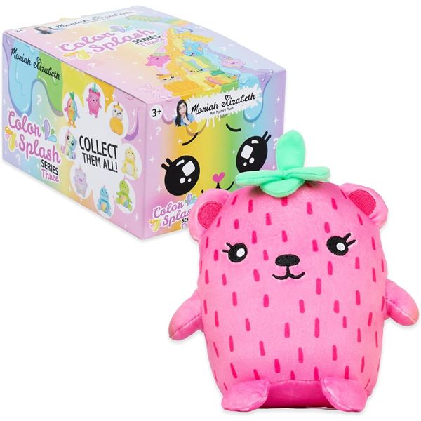 Moriah Elizabeth Color Splash Series Three Mini Mystery Plush - 6" Plush Size - New Sealed