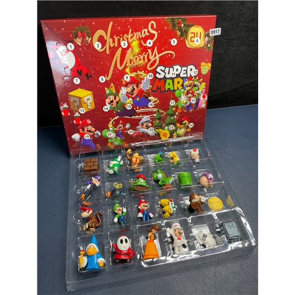 Super Mario Bros.Toy Advent Calendar/Holiday Advent Calendar - Includes 24 Mario-Themed Toys! New