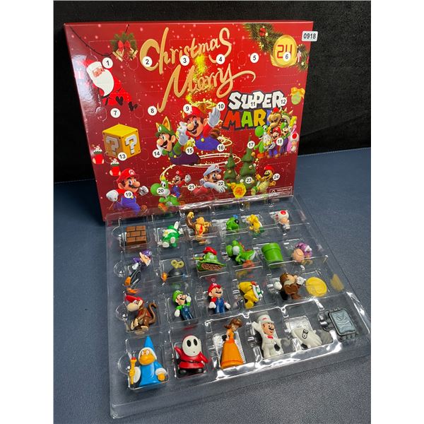 Super Mario Bros.Toy Advent Calendar/Holiday Advent Calendar - Includes 24 Mario-Themed Toys! New