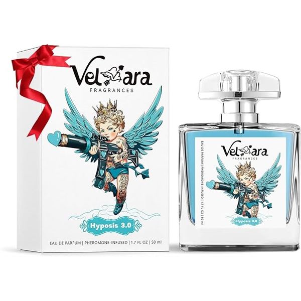 Velara Fragrances Hypnosis 3.0 Pheromone Cologne for Men; Enhances Allure/Long-Lasting Scent - NEW