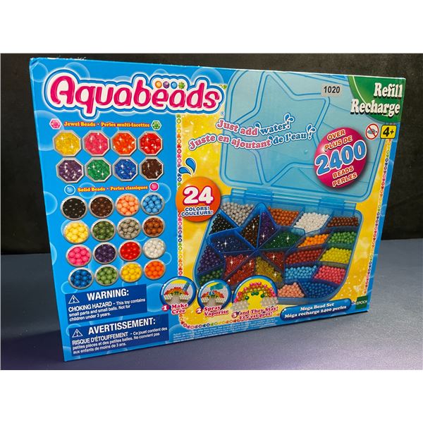 Aquabeads Mega Bead Set - Over 2400 Beads - New Sealed!