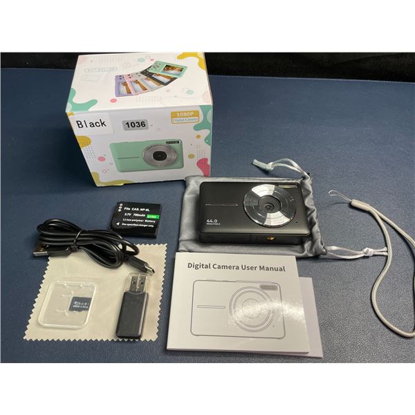 1080P Digital Camera (44.0 Mega Pixels) 16X Zoom with 32GB Memory Card - New in Box!