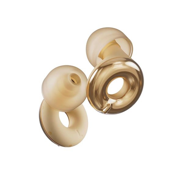 Loop Switch 2 Adjustable Ear Plugs; 3 Noise Relief Modes/Noise Reduction Earplugs (Gold) - NEW