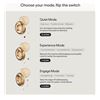Image 5 : Loop Switch 2 Adjustable Ear Plugs; 3 Noise Relief Modes/Noise Reduction Earplugs (Gold) - NEW