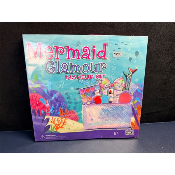Mermaid Glamour Makeup Kit for Ages 6+ - New