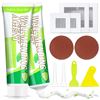 Image 1 : Complete Reinforced Drywall Patch/Repair Kit with Tools Mud and Sandpaper - New