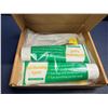 Image 3 : Complete Reinforced Drywall Patch/Repair Kit with Tools Mud and Sandpaper - New