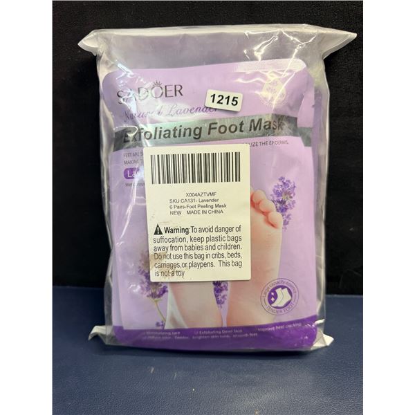 6-Pack Sadoer Natural Lavender Essence Moisturizing Hand Masks - For Delicate/Smooth Skin - New