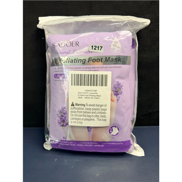6-Pack Sadoer Natural Lavender Essence Moisturizing Hand Masks - For Delicate/Smooth Skin - New