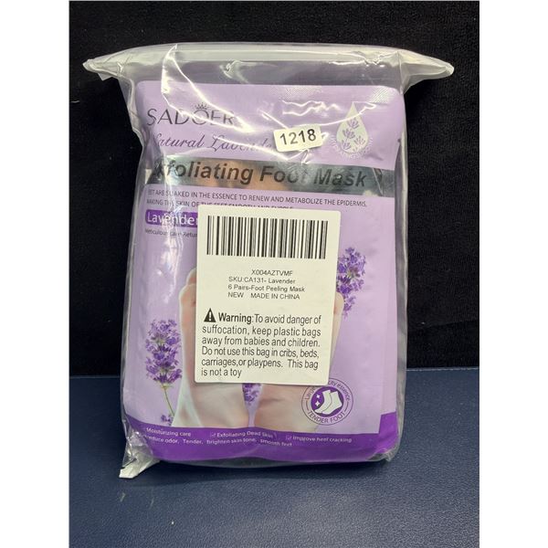6-Pack Sadoer Natural Lavender Essence Moisturizing Hand Masks - For Delicate/Smooth Skin - New
