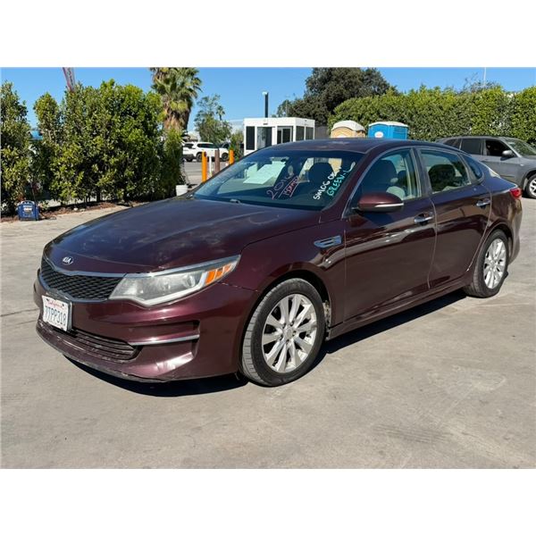 KIA OPTIMA 2016 APP/DUP-T/EXP-ONLY-SMOG