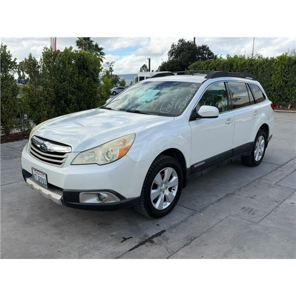 SUBA OUTBACK 2012 O/S-T SMOG-2 DAYS