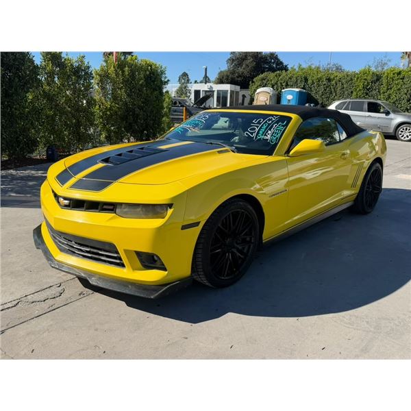 CHEV CAMARO 2015 O/S TITLE 2 DAYS