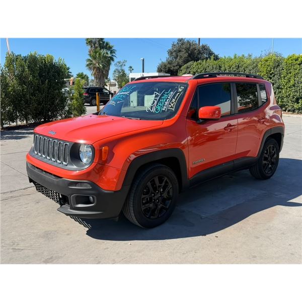 JEEP  RENEGADE 2017 T-REPO 2 DAYS