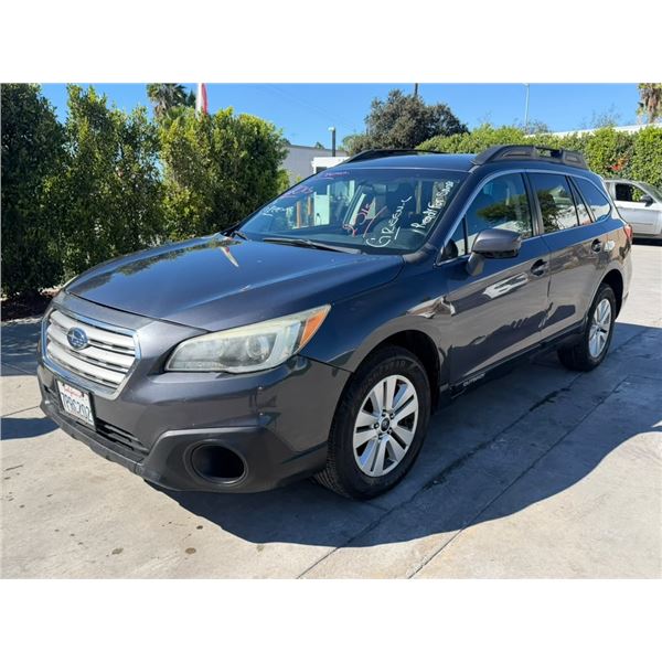 SUBA OUTBACK 2015 REPO- WAIT/TITLE