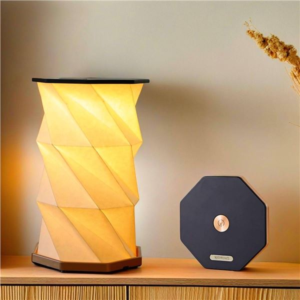 Zbote Folding Rotating Lamp LED Black
