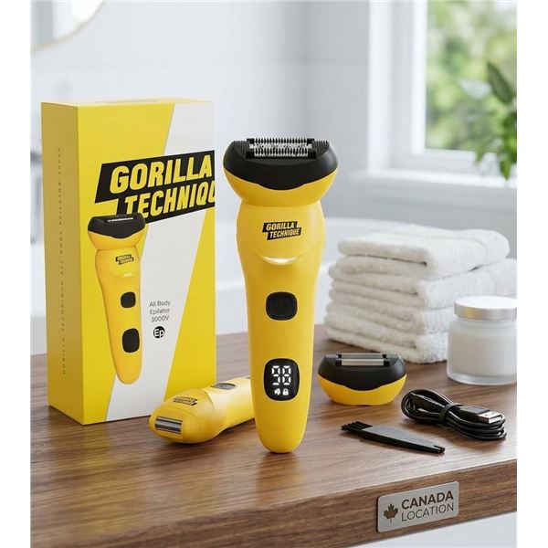 Gorilla Technique All Body Epilator 3000V