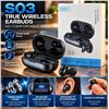Image 1 : S03 Wireless Bluetooth Earbuds Black