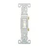 Image 2 : Eaton 15-Amp Single-Pole White Toggle Light Switch (10-Pack)