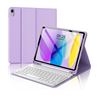 Image 2 : Smart Keyboard Case for iPad 10th Gen, Light Purple