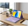 Image 1 : Smart Keyboard Case for iPad 10th Gen, Light Purple