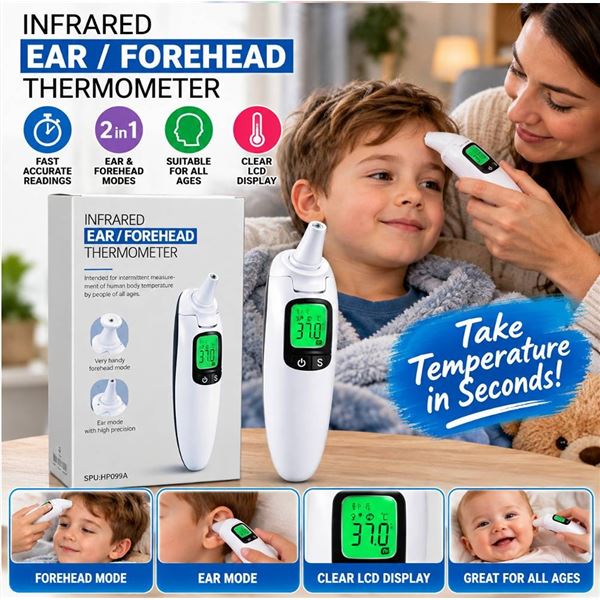 Infrared Ear Forehead Thermometer HP099A