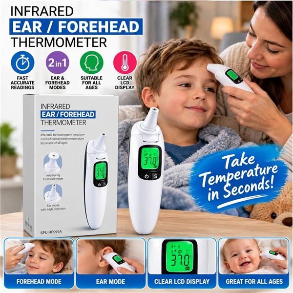 Infrared Ear Forehead Thermometer HP099A