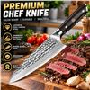 Image 1 : Haugo Damascus Chef Knife Ronin Series Boxed