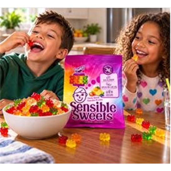 Sensible Sweets Fruity Bears 12x50g