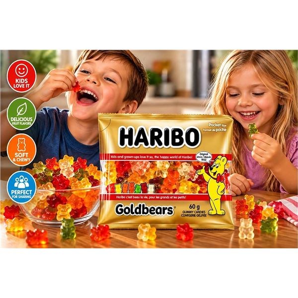 Haribo Happy Cola Gummy Candies 18x60g