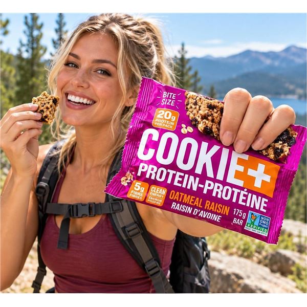 Bake City Protein Oatmeal Raisin Cookies 12x4oz cookies