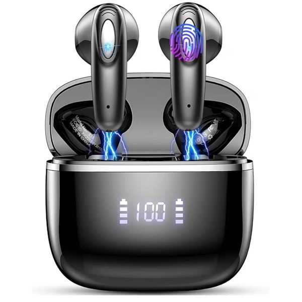 ROMOKE T19 True Wireless Earbuds with Case