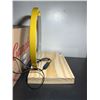 Image 4 : Round LED Ring Lamp on Wooden Base USB Powered
