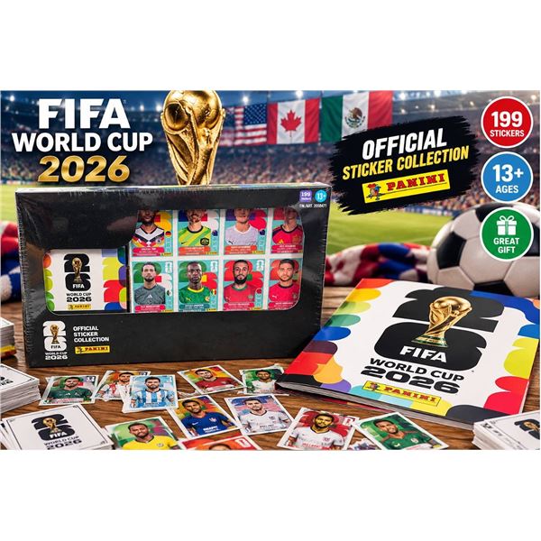 Panini FIFA World Cup 2026 Sticker Box Set