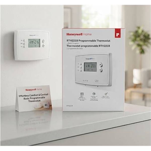 Honeywell RTH221B Programmable Thermostat