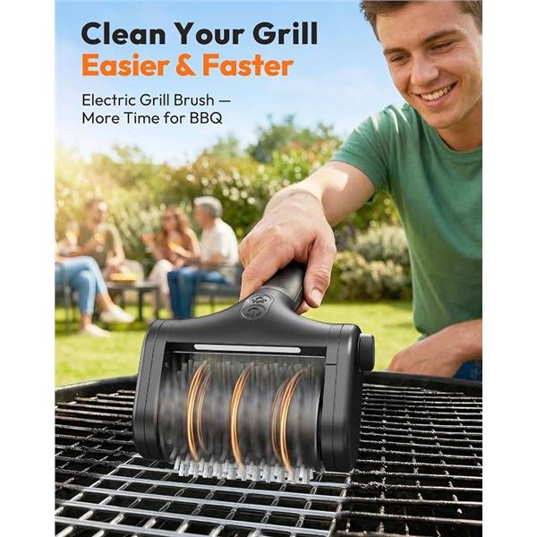 YEEKE Electric Grill Brush 7.4V 4000mAh