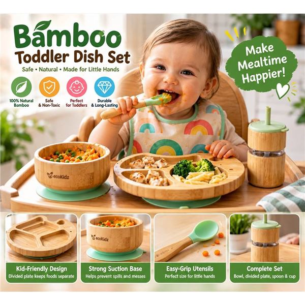 Lovely Squirrel 5 pc Childrens dish Gift Box