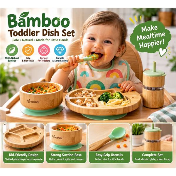 Lovely Squirrel 5 pc Childrens dish Gift Box