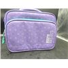 Image 2 : Roots Purple Lunch Bag with Geometric Pattern