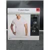 Image 3 : Calvin Klein 4-Pack V-Neck T-Shirts Size M