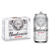 Image 2 : Budweiser Zero 12-Pack, 355ml Cans Non-Alcoholic
