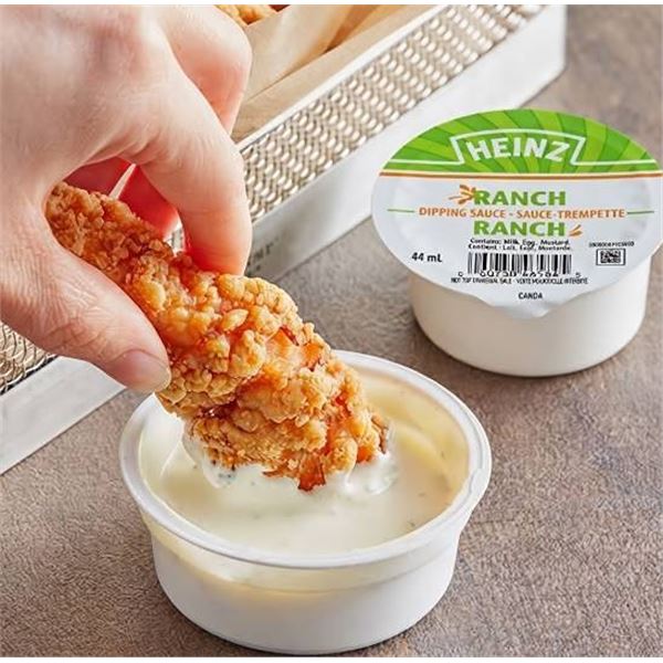 Heinz Ranch Dipping Sauce 44mL, 100 Pack