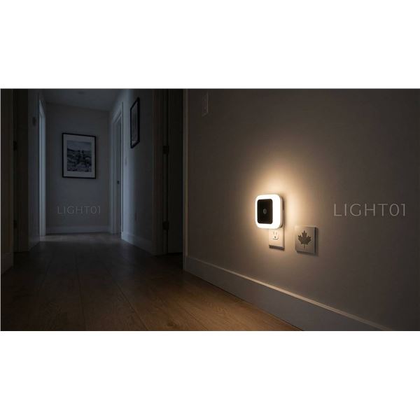 6pk LED Night Lights Dusk to Dawn Sensor White
